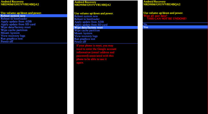 Hard Reset Samsung A01 via Recovery Mode