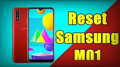 How To Reset Samsung Galaxy M01